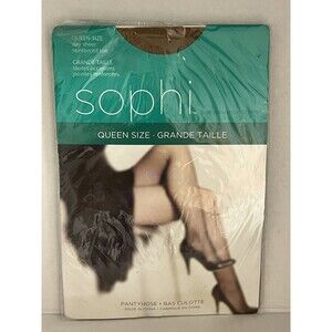 Pantyhose Sophi Sophisticated Miss Queen Size Grande Beige Sheer Reinforced Toe